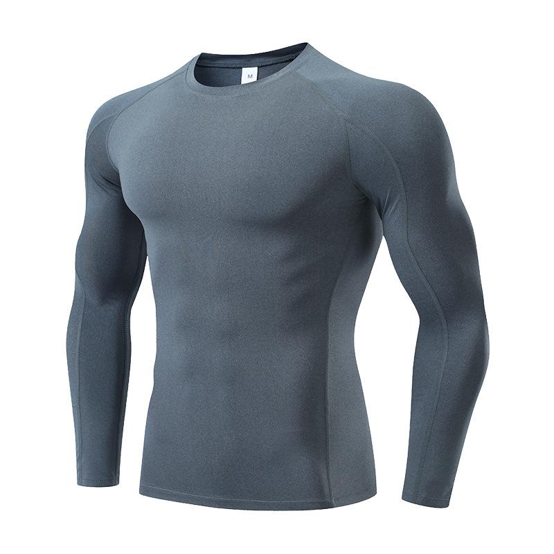 Мужская рубашка базового слоя с длинным рукавом, спортивные футболки для бега, компрессионные колготки, легкая майка, уличные солнцезащитные рубашки с длинными рукавами, футболки UPF 50+