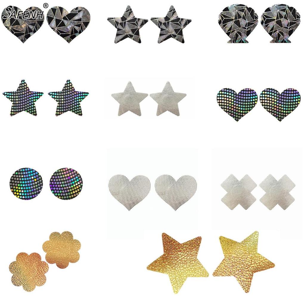 Women Nipple Pasties Sexy Nipples Covers Adhesive Breast Invisible Boob Stickers Accessories Disposable Female Sticky Bras