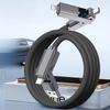 Цифровой дисплей 4 в 1 PD USB Type-C Кабель для передачи данных Быстрая зарядка Для iPhone 15 Samsung Xiaomi Redmi OPPO Кабель Быстрое зарядное устройство