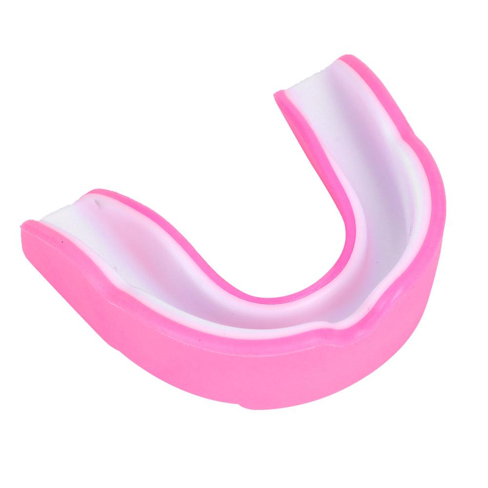 EVA Adult Mouth Guard Teeth Tooth Protector Boxing Accessory Blue & White