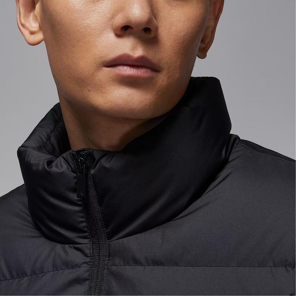 Jordan Водоотталкивающая Легкая Свободного Кроя Куртка Пуховик с Воротником-Стойкой и Длинными Рукавами Мужская верхняя одежда IF4260010