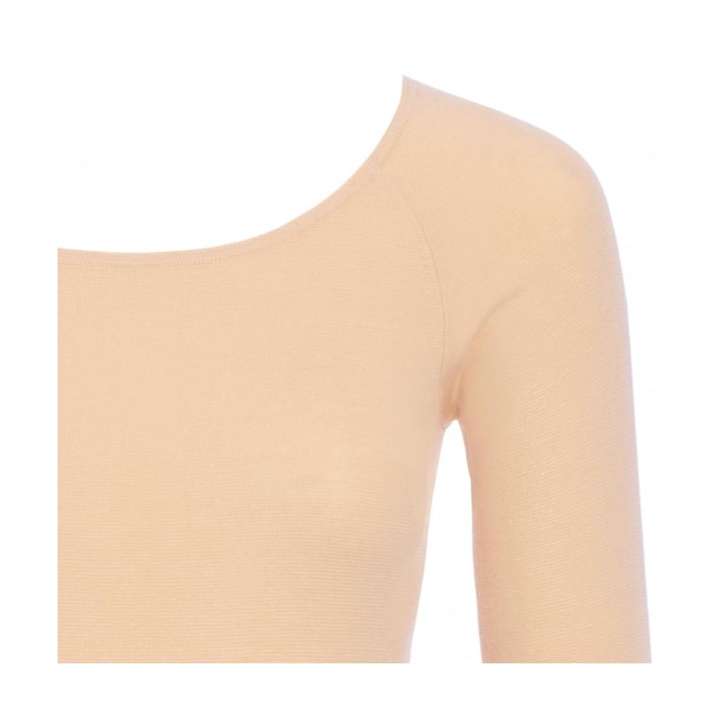 Triumph Warm Fit Innerwear Sleeve 00JP Size M 5370, 3/4 Top, (Beige),