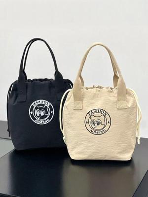 Изолированная водонепроницаемая сумка-тоут на шнурке для работы и поездок