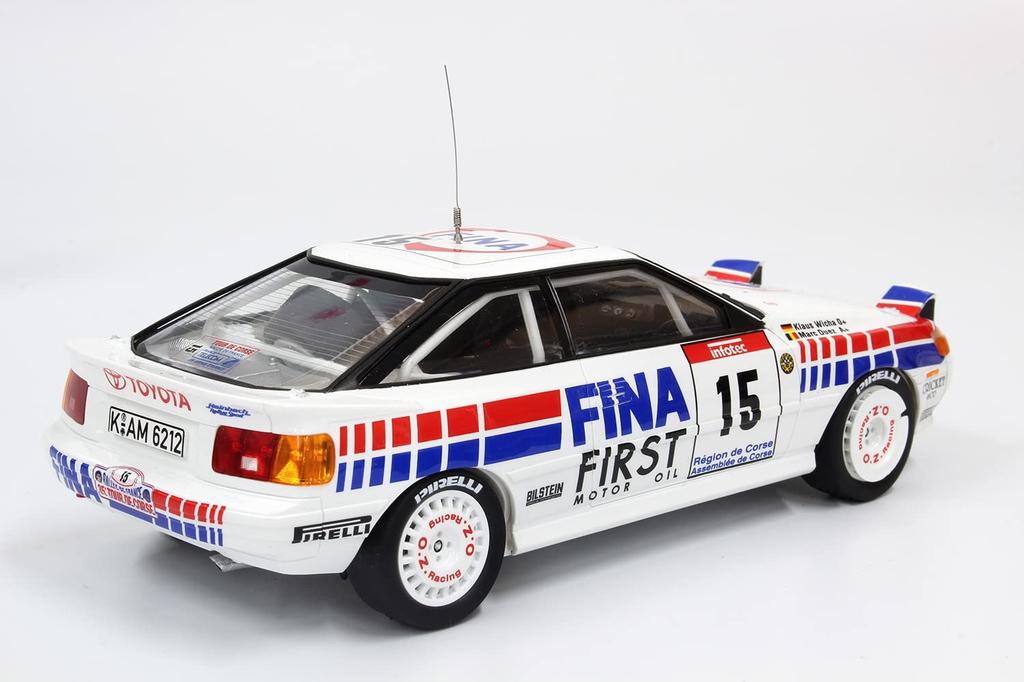 Scale Toyota Celica ST165 Rally 1991 Tour de Corse Plastic Model Kit PN24015 PLATZ/NUNU 1/24 GT-FOUR