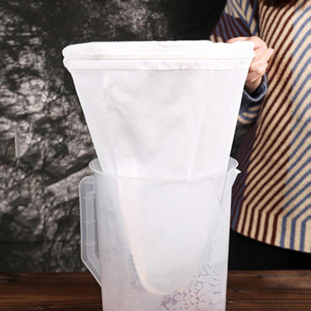 Ситечко для холодного кофе из марли, фильтр для чая с ручкой, фильтр-мешок для носков