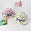 Baby Sun Hat With Large Brim Floral Fisherman Hat For Spring And Autumn Super Cute Bonnet