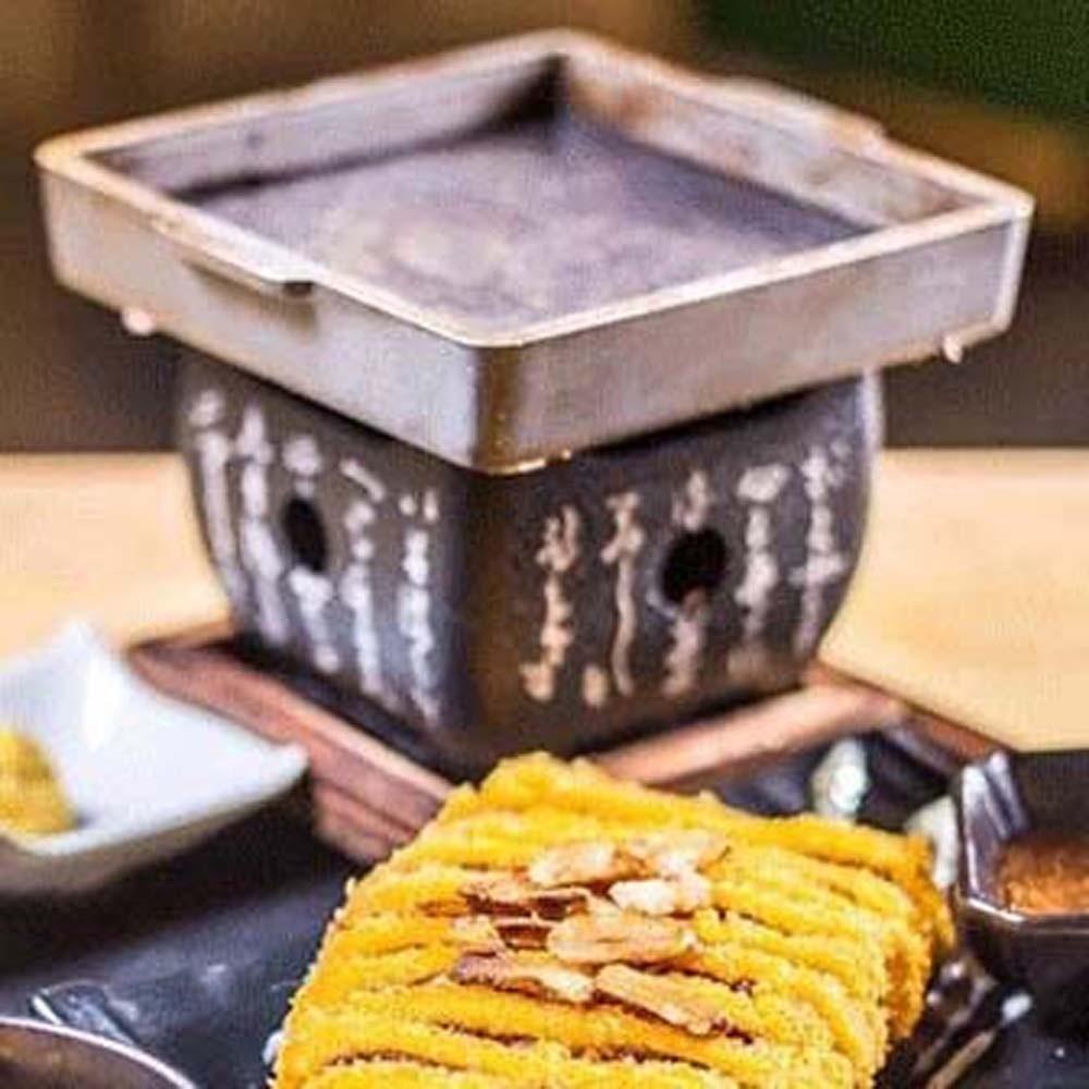 Японская угольная печь с решеткой для гриля, барбекю-гриль, чайная печь, квадратная текстовая печь, для улицы