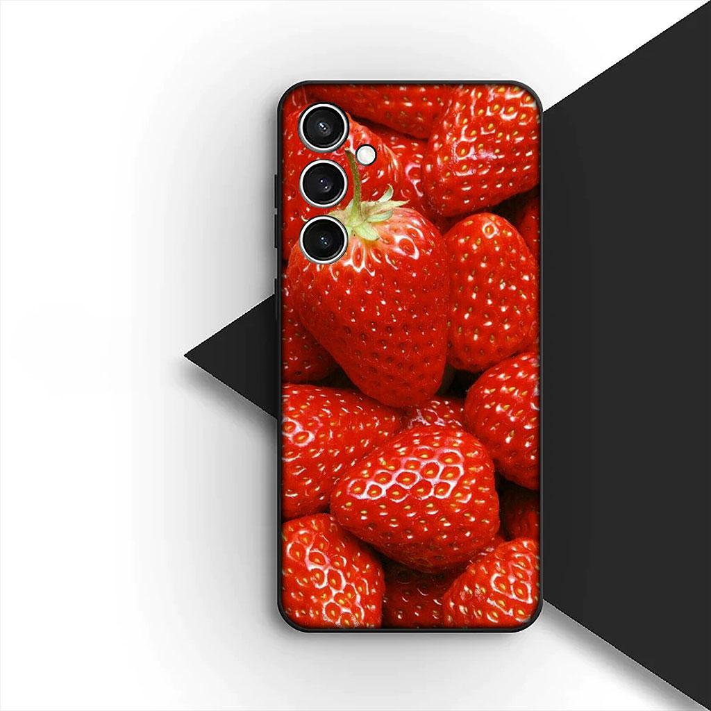 Phone Cover for Apple iPhone 17 Air 12 13 Pro Max Mini ProMax 7 + 8 Plus 7+ 8+ Soft Case Cherry Strawberry Fruit Summer Avocado