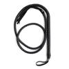 SM Tools 1.9m Black Leather Long Snake Whip Adult Toy