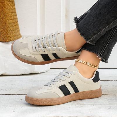 Классические спортивные туфли на плоской подошве для женщин, большой размер, весна-осень, новый стиль, белые туфли De Xin, повседневные, для доски