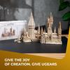 Ugears Гарри Поттер Замок Хогвартс 70256 Деревянный 3D-пазл для взрослых без клея или инструментов, Требуется, Пазл,