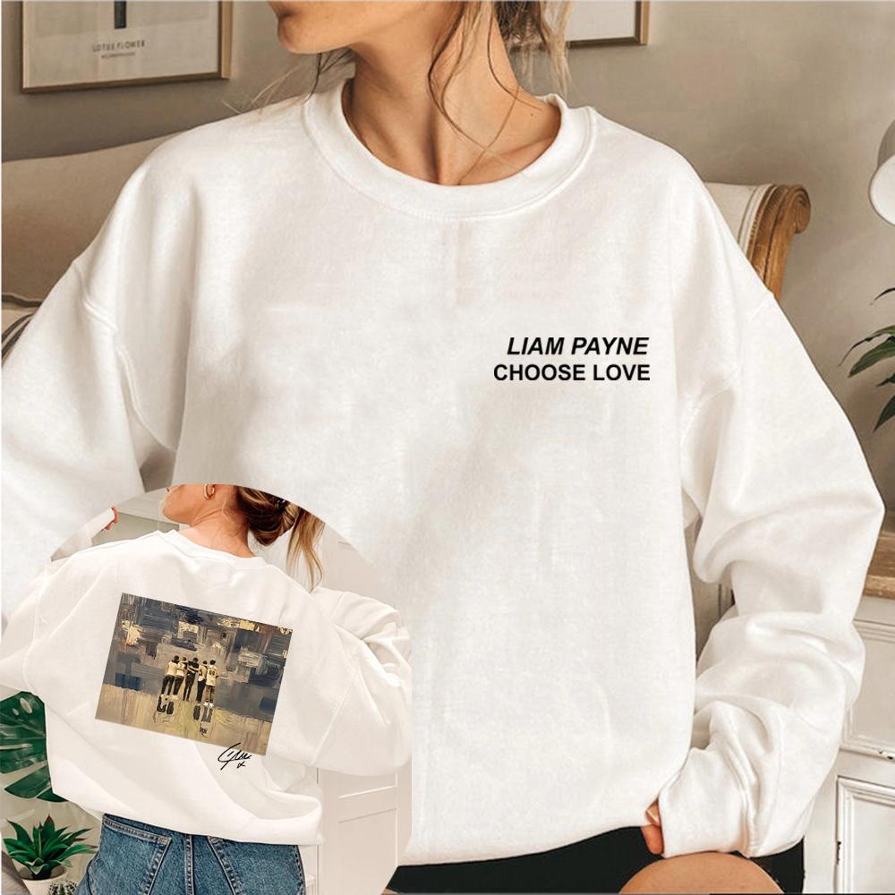 Винтажная толстовка в память о Лиаме Пейне. Лиам Пейн. Футболка «Выберите любовь». Толстовка в память о Лиаме Пейне. Подарочные толстовки с капюшоном для музыкальных фанатов.