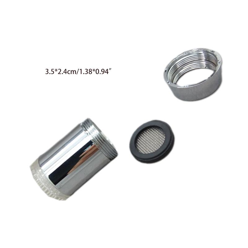 Светодиодный кран с датчиком температуры, меняющий цвет (3 цвета), с конвертером, для кухни и ванной комнаты