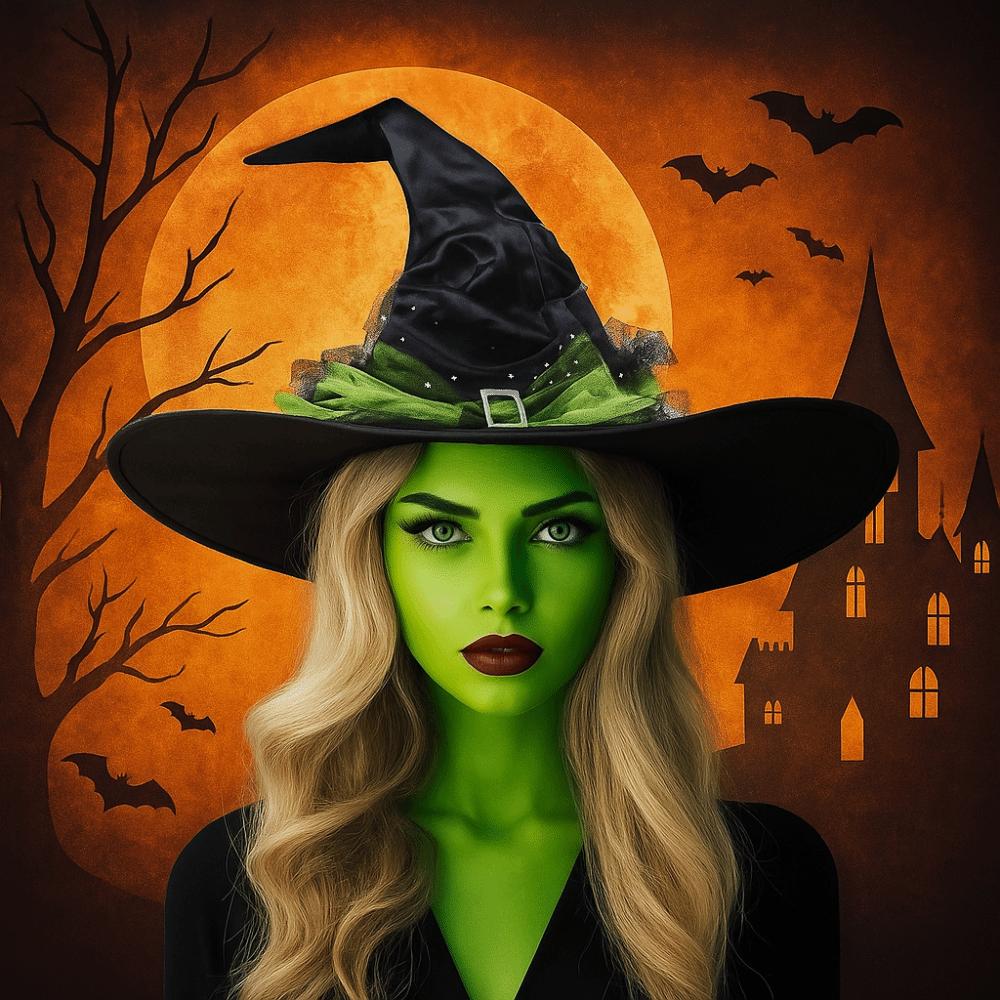 Folds Halloween Witch Hat Satins Wizard Cap Cool Mesh Bow Witch Hat  Dress Up