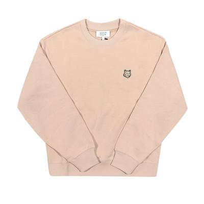Свитшот мужской MaiSon KitSune с нашивкой в виде головы смелой лисы Mm00316km0321