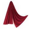 Cashmere Large Stole In Gift Wine 70x200cm [Pashmina Collection] 100% Box, Red,
