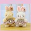 Soft Cute Rabbit Plush Doll  With Soft Short Fur And Pp Cotton Filling For Kids