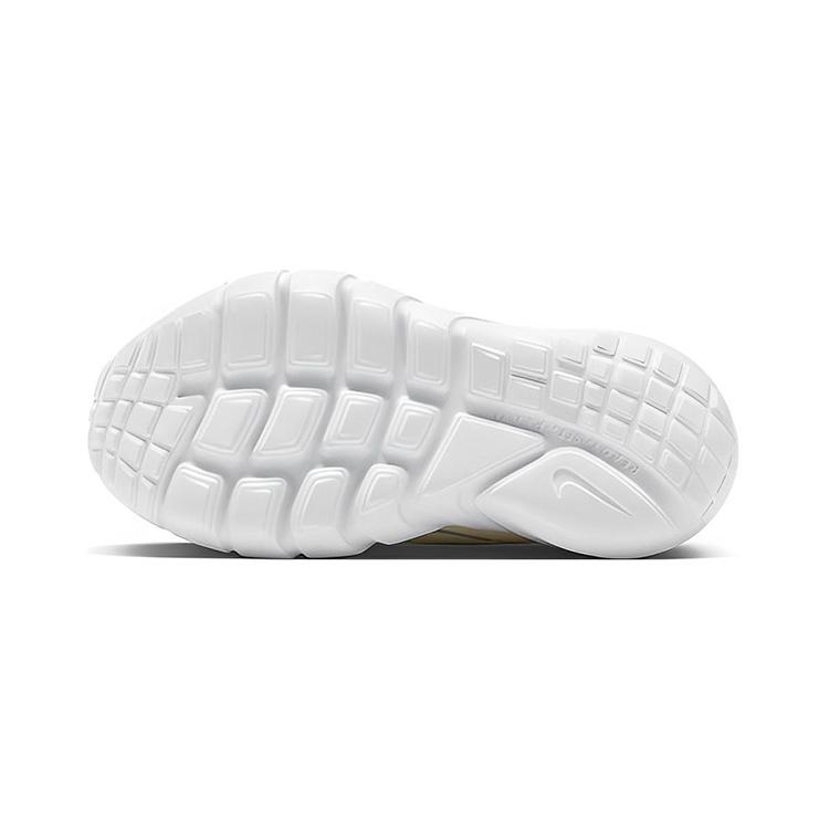 Nike Кроссовки для бега детские Flex Runner 2, нескользящие, износостойкие, низкие, цвет Светлый кремово-белый FQ6866-181