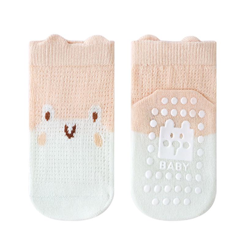 Новые летние нескользящие детские носки - Защита от холода для малышей, учащихся ходить, для мальчиков и девочек