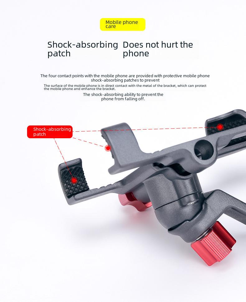 PROMEND алюминиевый сплав регулируемый вращающийся держатель телефона для велосипедов и мотоциклов