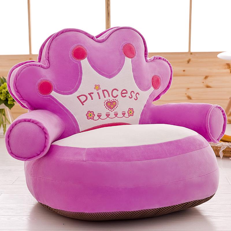 Ленивый детский плюшевый диван-животное: Куклы динозавр, жираф, слон