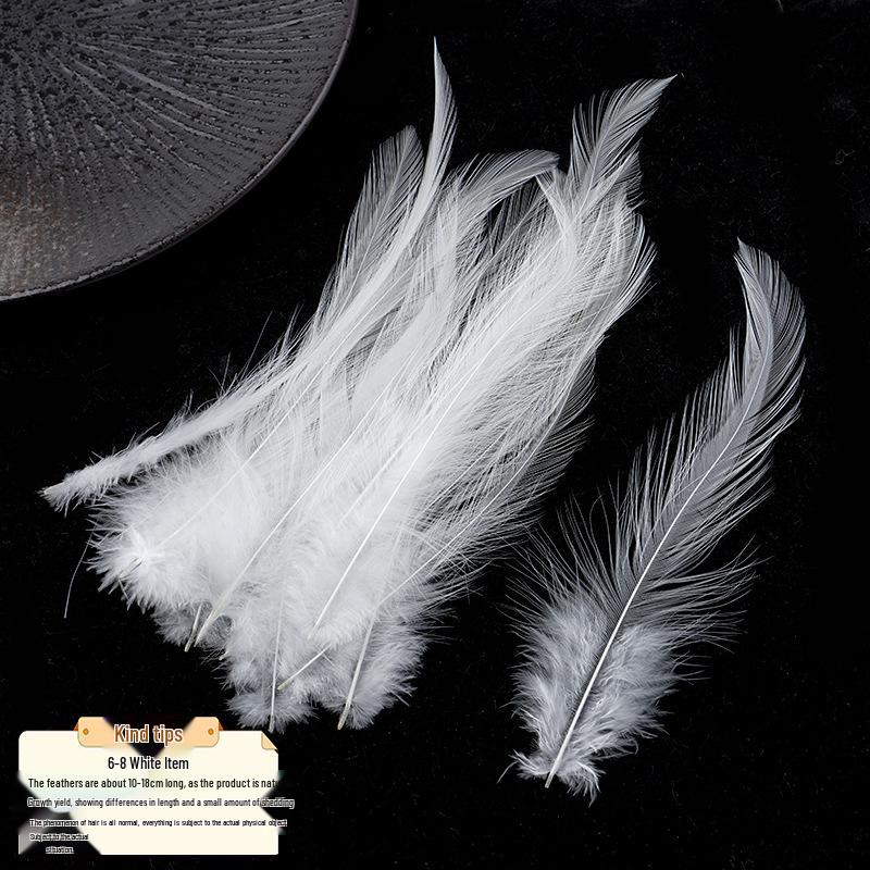 White Feathers for DIY Handmade Clothing & Jewelry Accessories