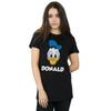 Disney Womens/Ladies Donald Duck Face Cotton T-Shirt