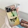 Чехол для телефона 'Молчание ягнят' для iPhone 17 Air 16 15 Pro Max 14 Plus 16E Coque 13 Pro 12 Mini 11 Прозрачный чехол Si
