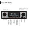 Portable Car Bluetooth Player Stereo Usb/aux Classic Stereo Audio Fm Car Mp3 Player Auto Bluetooth Radio Car Accessories