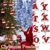 Christmas Tree Decoration Pendant Personalized Christmas 26 Letter Ornaments