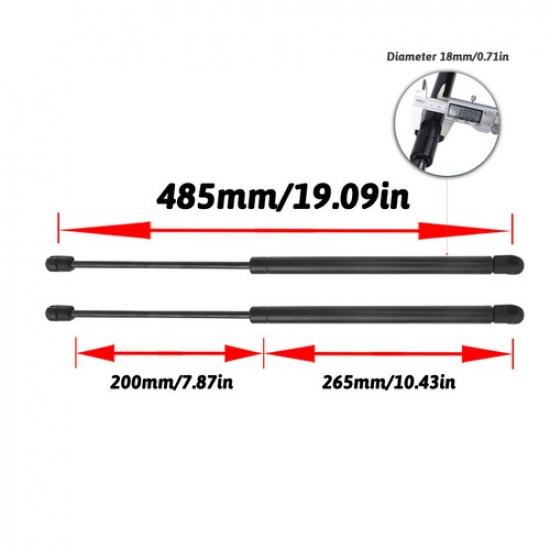 For Dodge RAM 1500 Pickup Front Hood Lift Support Gas Spring Shock Struts 2Pcs