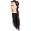 Long Hair Mannequin Head Professional Hairdresser Hair Practice Styling Training Dolls Head for Salon
