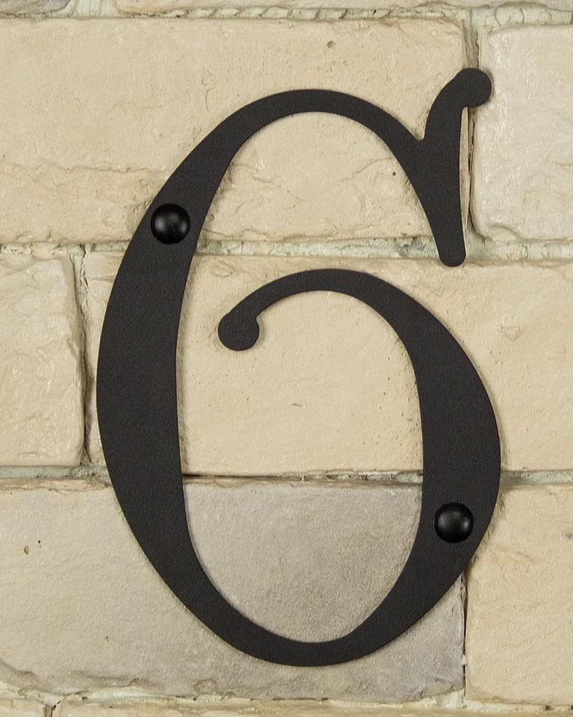 Металлическая цифра Ноль 170x145 мм Черная для Двери Дома Адресный Знак