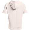 Under Armour Rival Signature Sports Casual Short Sleeve Hoodie Men Hoodies White 1366365-112