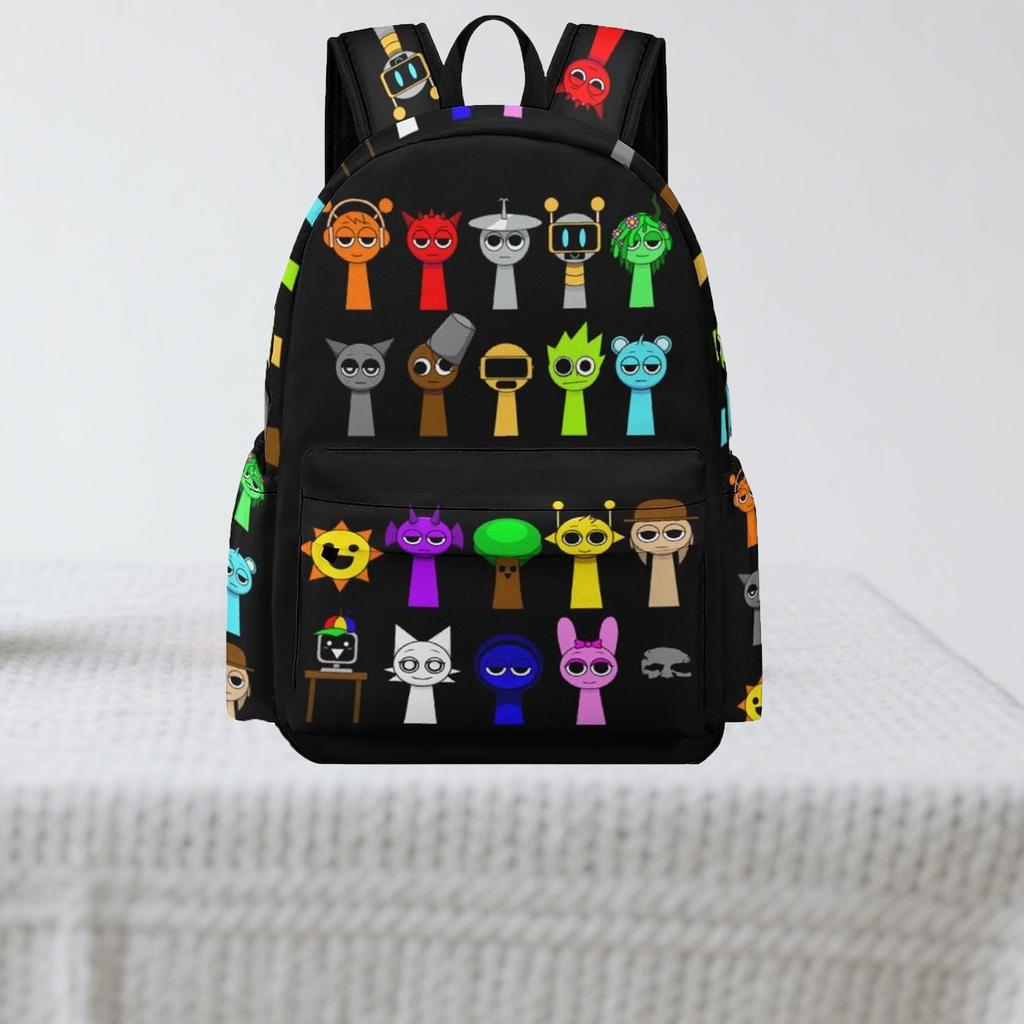 Large Capacity Printed Backpack For Primary And Secondary School Students