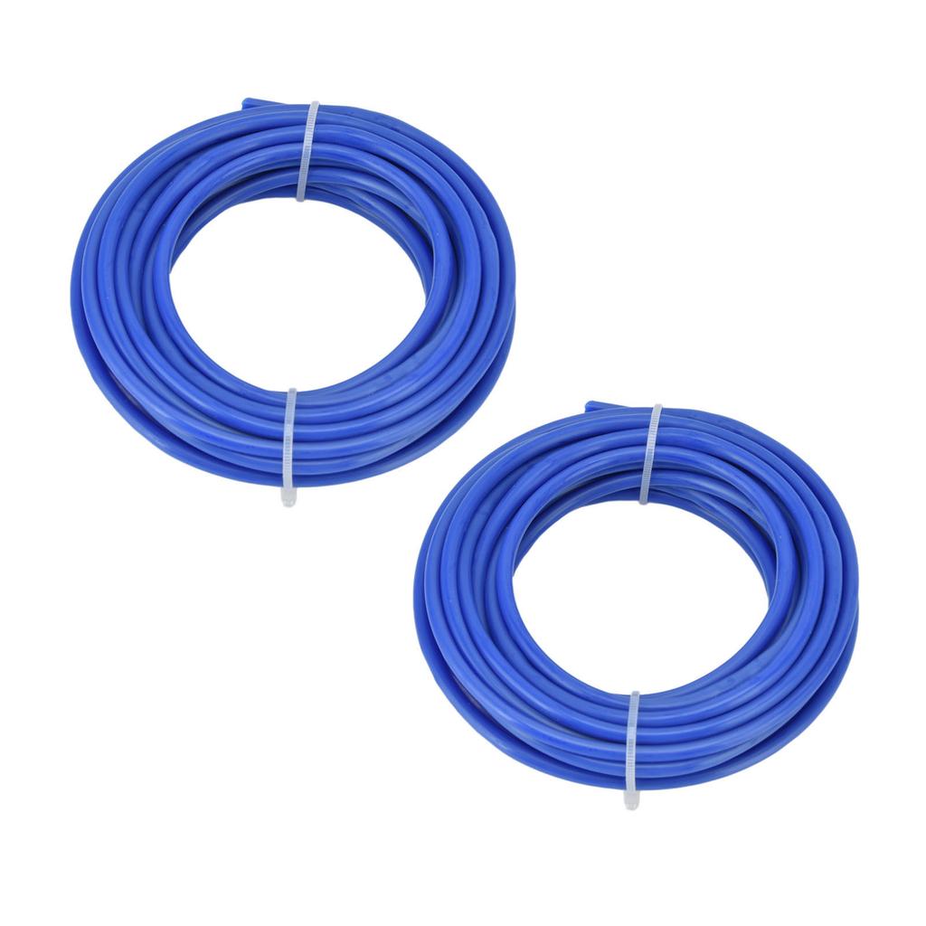 2PCS 4mm String Trimmer Line Nylon Round Trimmer Line Blue Lawn Mower Accessories for Husqvarna 5m