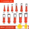 1 Set Sealant Kitchen Bathroom Sink Joint Stainless Steel Caulking Finisher Caulk Nozzle Applicator Glue Silicone Caulking Tools