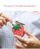 Cross-border Spot Bag Charm: Fruit Series Coin Purse, PU Leather Keychain, Earphone Bag - Small & Cute