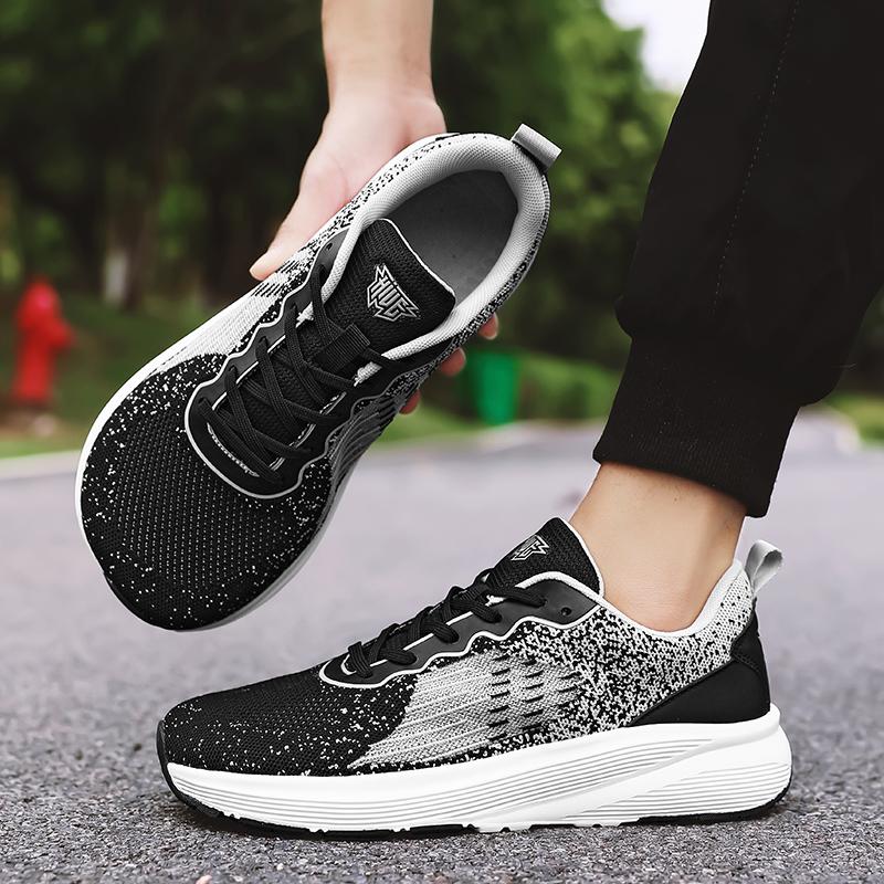 Fashion Casual Dress Sneakers For Men 2025 New Soft Sports Shoes Comfort Breathable Tennis Shoes Outdoor Light Mesh Walking Shoes Women