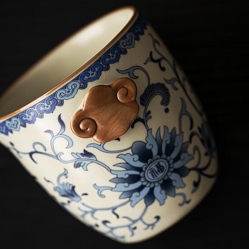 TANGFENG Portable Ceramic Travel Tea Set