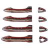 High-quality ABS Chrome Car Outer Door Handle Cover Door Bowl Protection Covers Sticker For Hyundai ix35