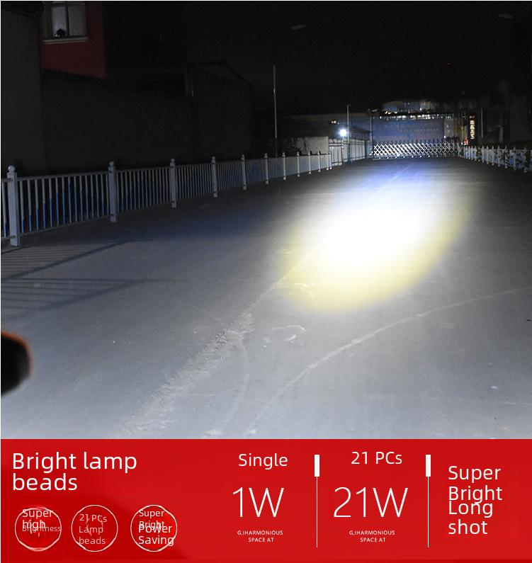 Универсальная светодиодная фара для электрических трехколесных велосипедов и мотоциклов (12В-80В)