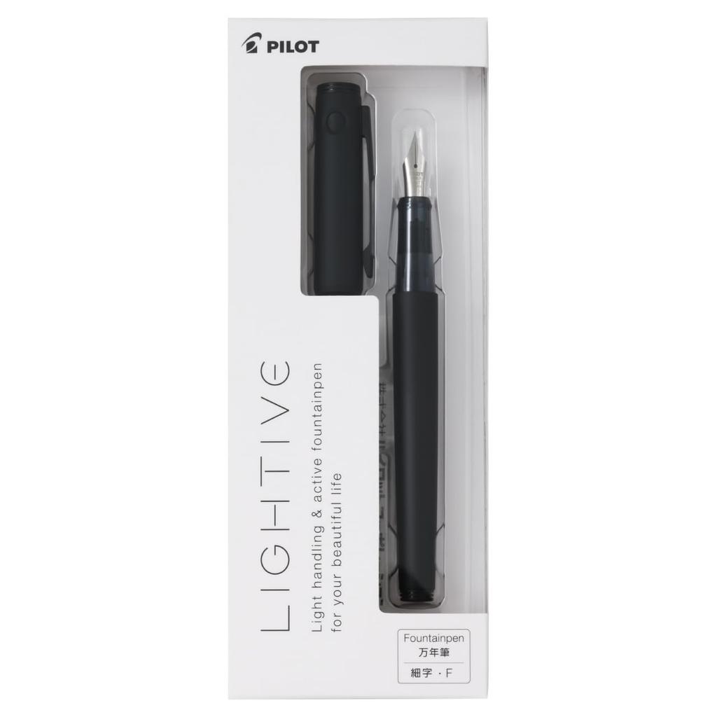 Pilot Fountain Pen Live F Fine Nib Matt Black FLT2SRMBF