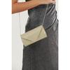 Silver Striped Bream Evening Dress Bag Portfolio Clutch Bag