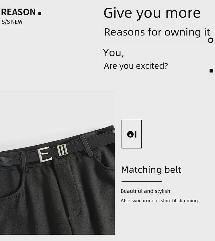 Женская серая юбка А-силуэта с высокой талией, разрезом и запахом на бедрах, рабочая одежда на осень/зиму 2024 г.