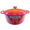 Le Creuset Кастрюля Signature Кокот Круглый 28см 280мм Эмалированная кастрюля Стильная 24147261001 Оранжевый Кокот Круглый Evo Оранжевый Кухонная утварь [Le Creuset]