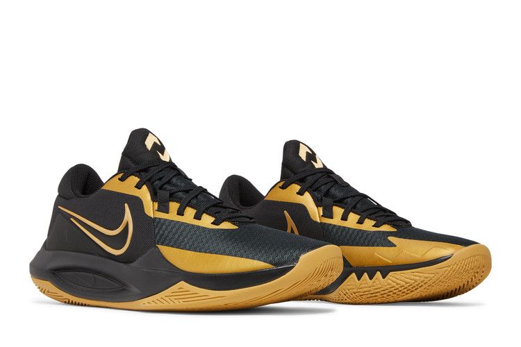 Nike Precision 6 Черный Металлик Золотой