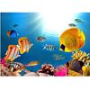 DIY 5D Алмазная картина Мир океана Полная круглая алмазная вышивка