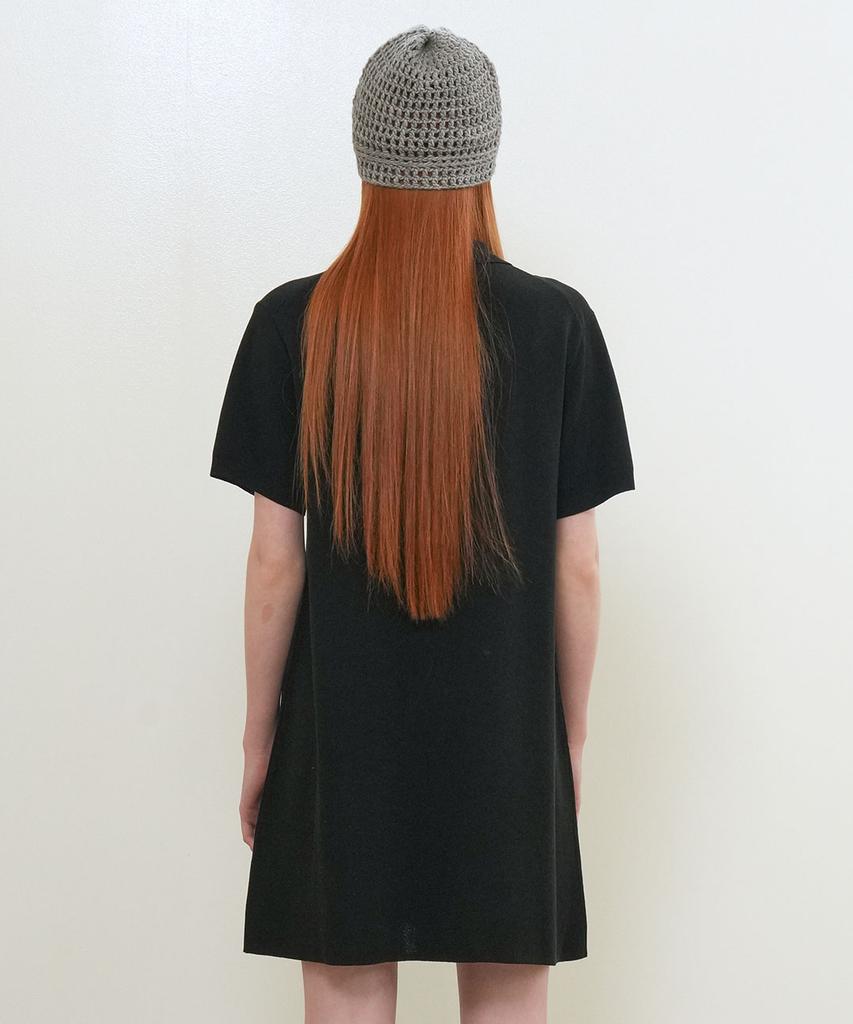 General Idea Layered Collar Easy Dress [Black] / Gf2Lop510