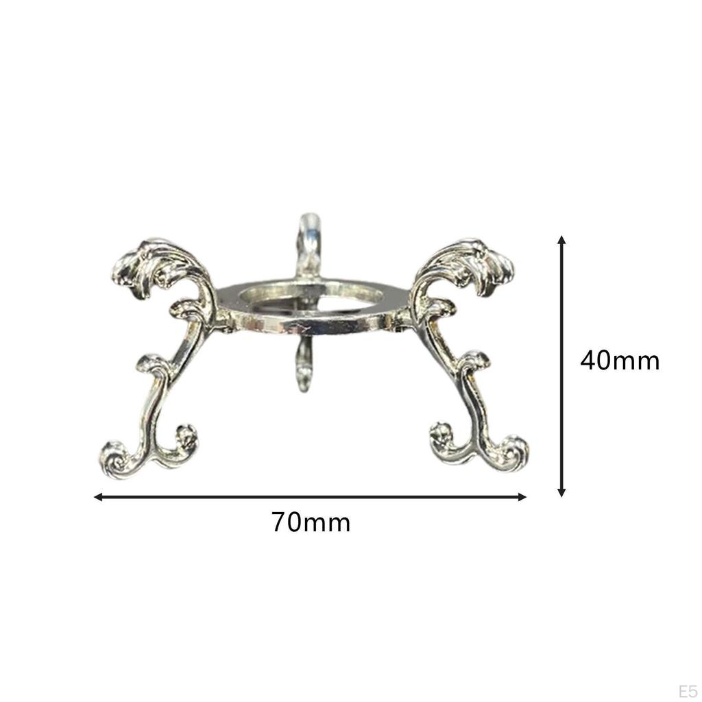 Хрустальный шар, подставка для дисплея, стойка для драгоценных камней, декоративный держатель железной сферы, каменный постамент, подставка для дома